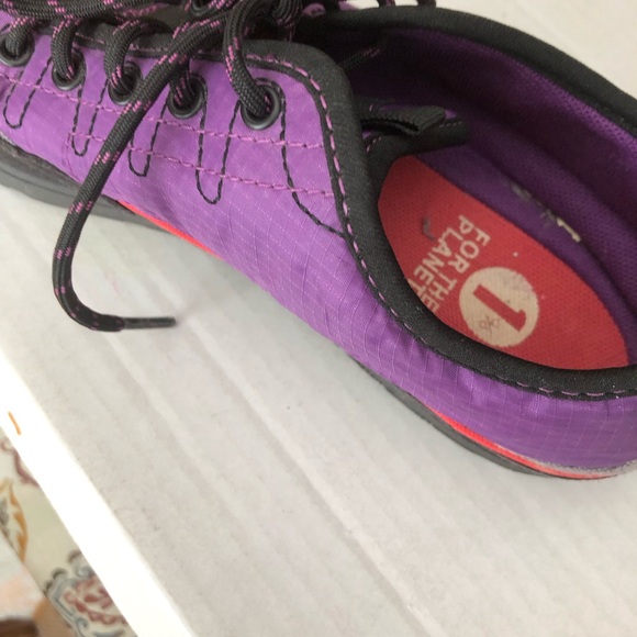 Rare Patagonia Woman’s Nylon Purple Size 8 Lace -Up Sneakers - Picture 8 of 16